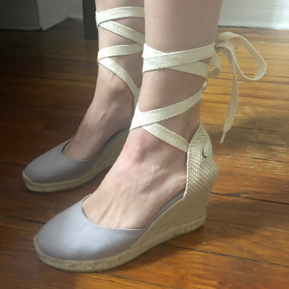 Soludos Classic Tall Wedge Espadrille, Size 8